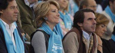 Aguirre se moja en el debate sobre los planes 'ocultos' de Aznar