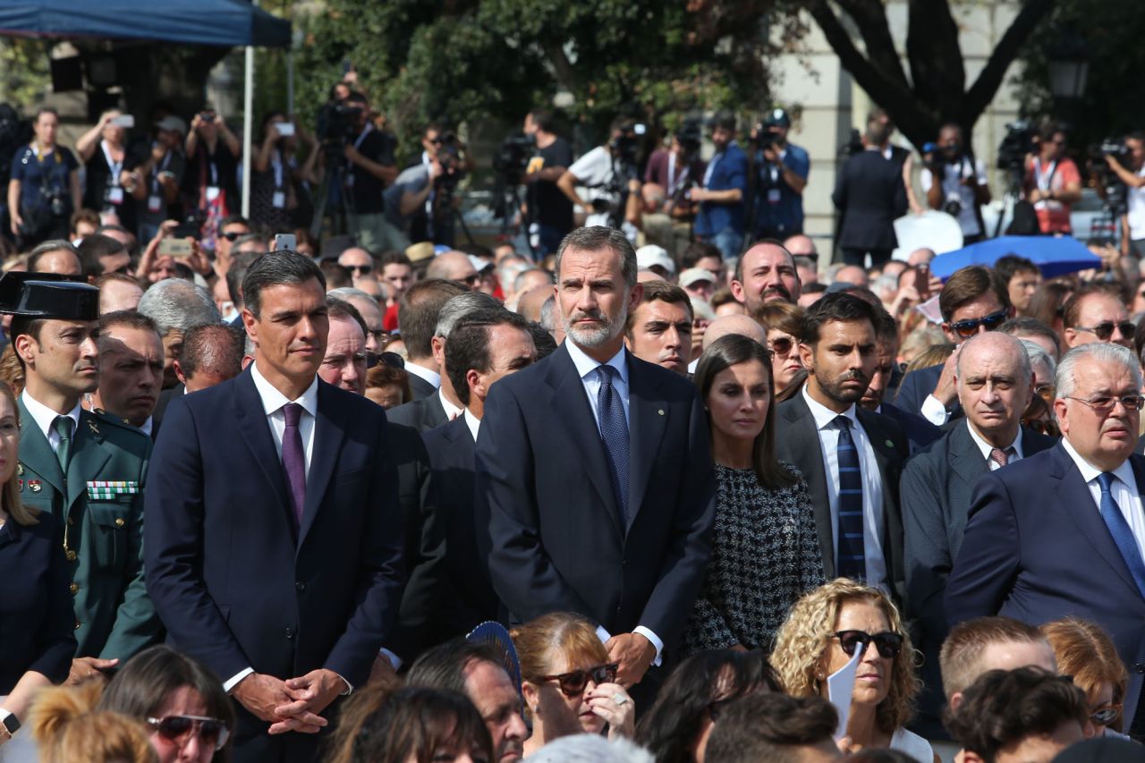 Actos de homenaje a los atentados del 17-A