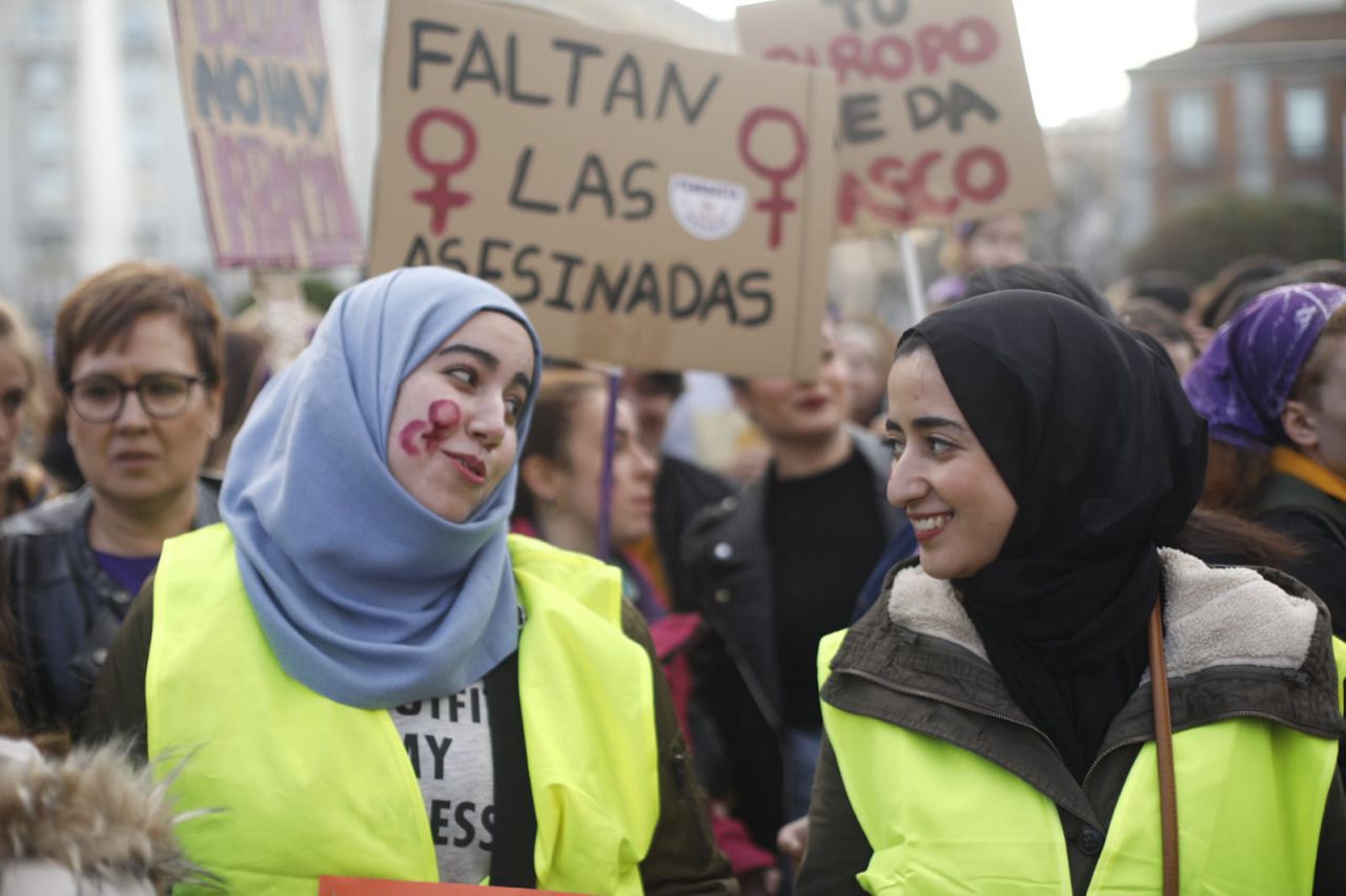 Musulmanas feministas reivindican el 8-M