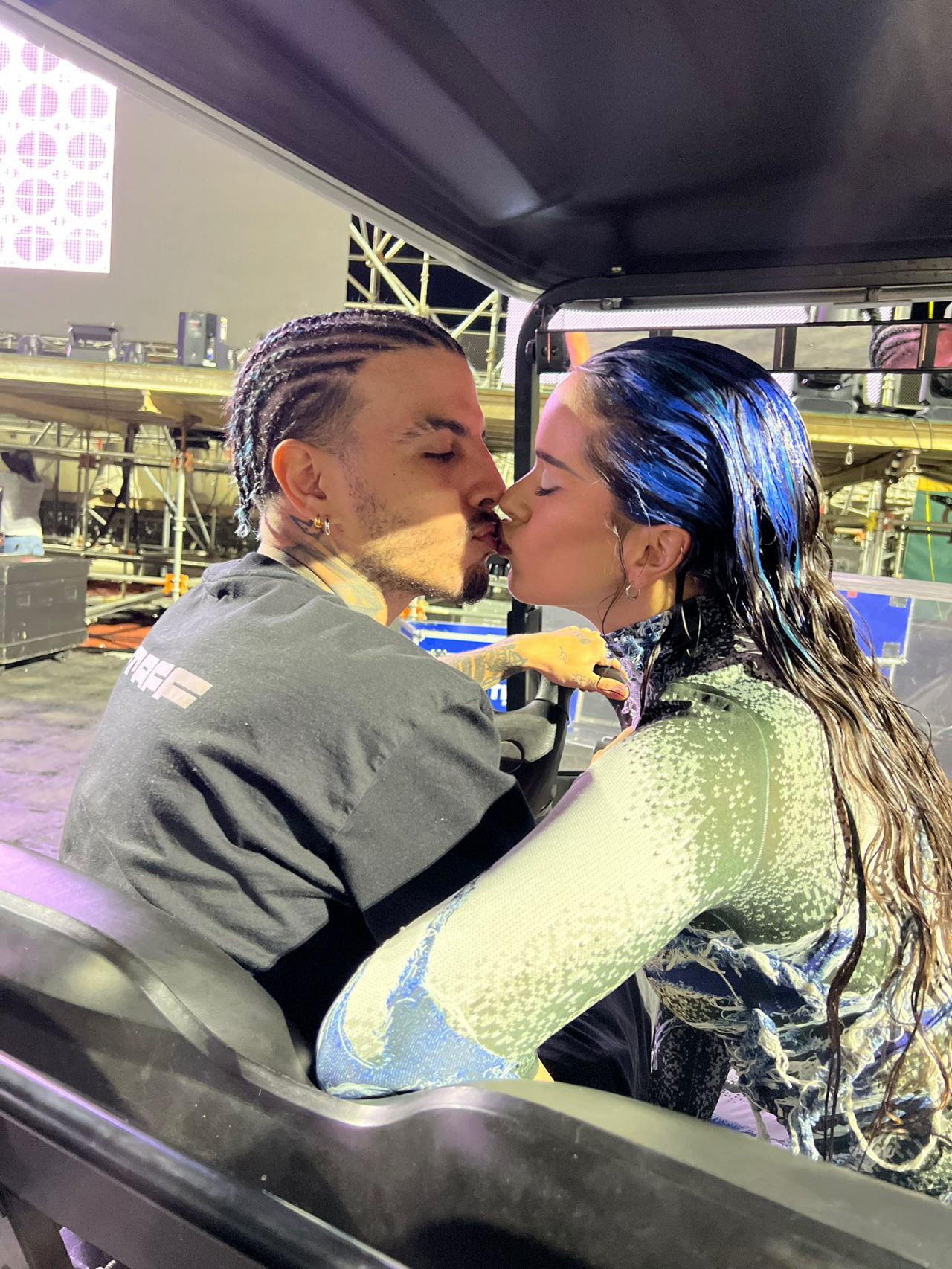 Rosalía y Rauw Alejandro, en fotos íntimas