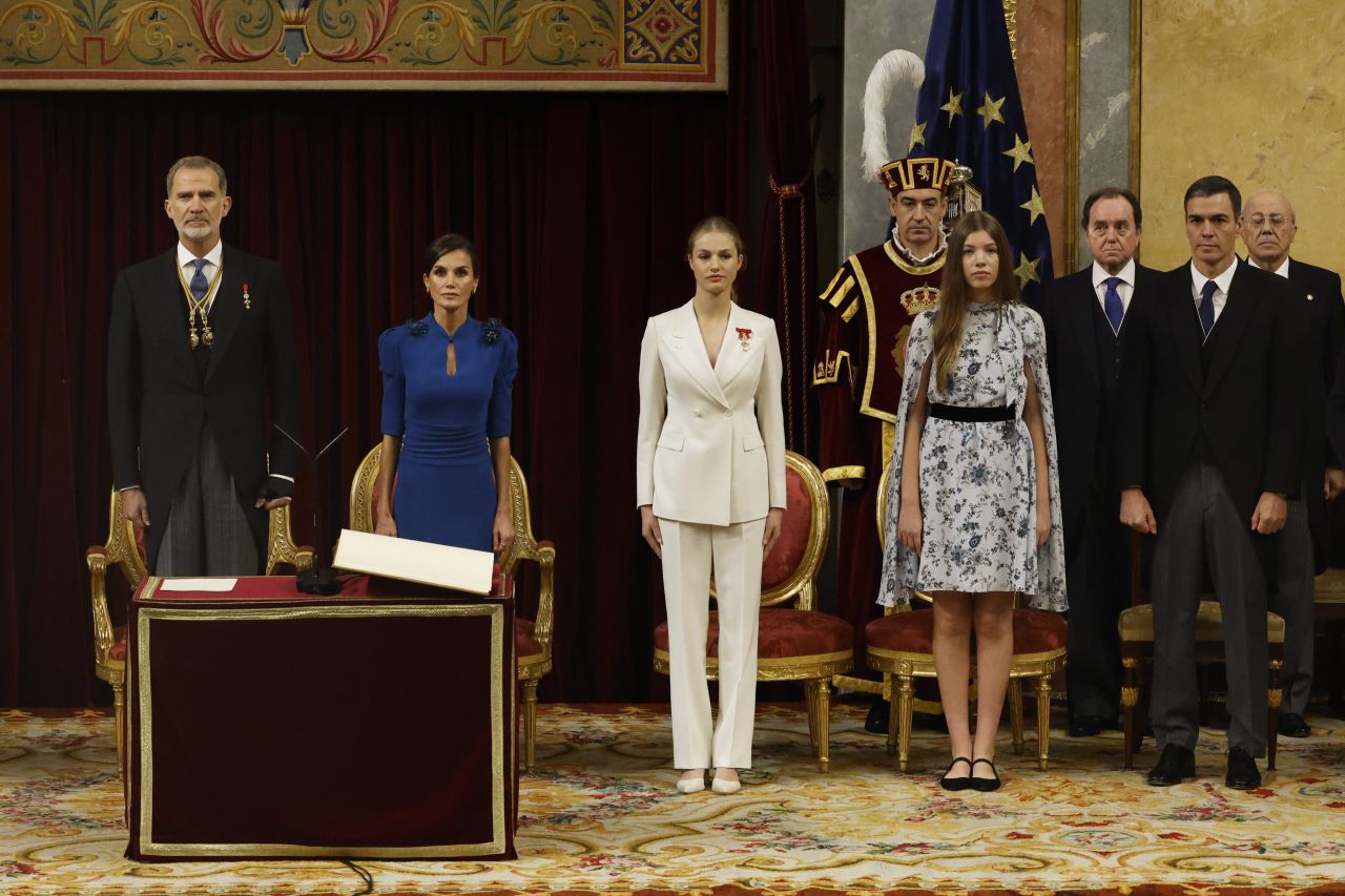 La Familia Real, en el Congreso para la jura de Leonor