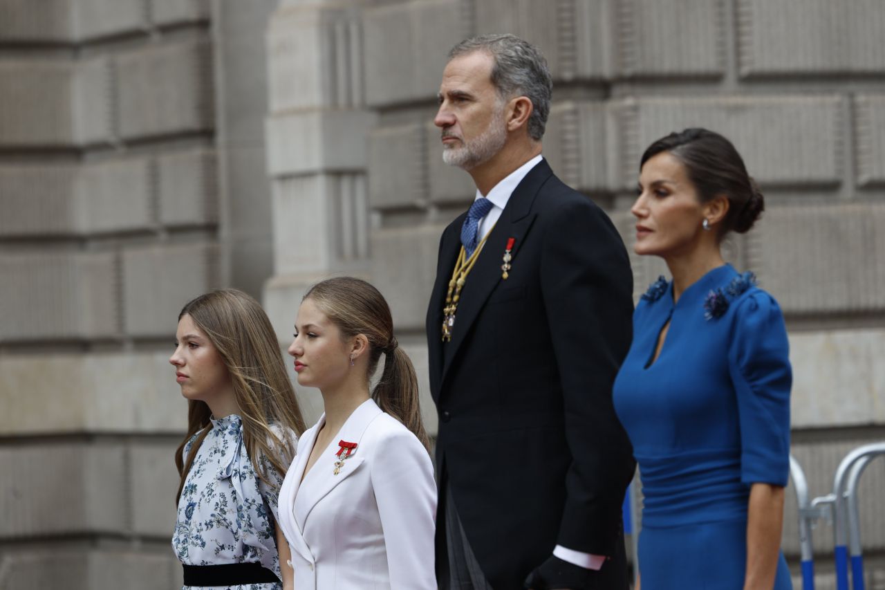 La Familia Real, en el Congreso para la jura de Leonor