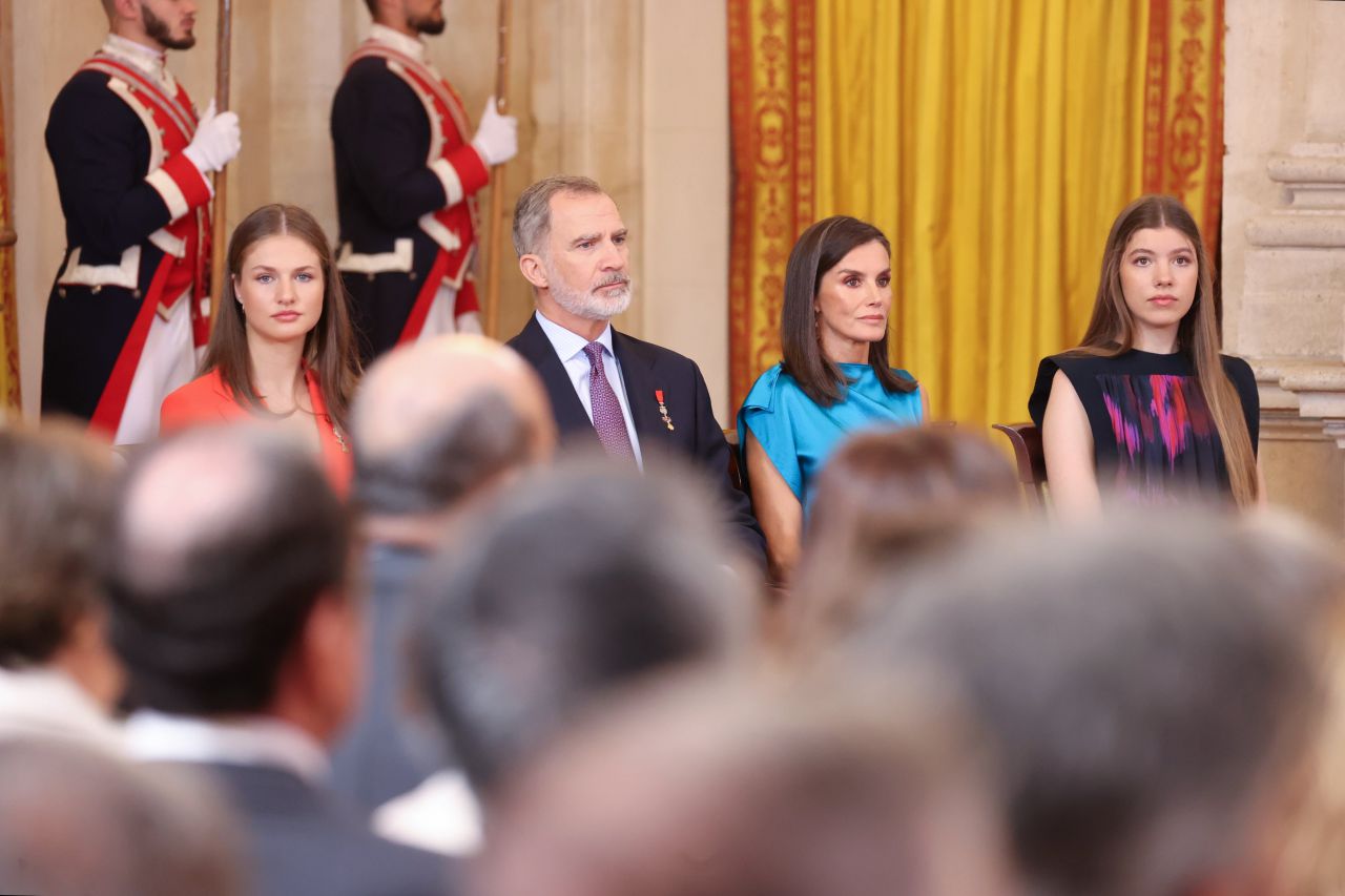 La Familia Real, en un acto