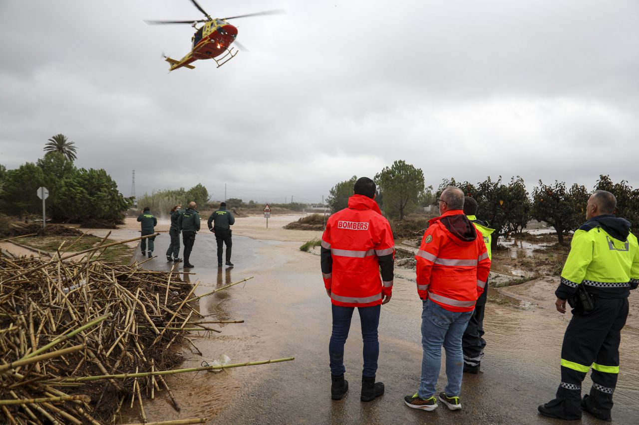 Imagen de las inundaciones en Valencia