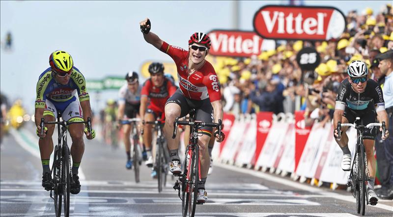 Greipel gana al sprint, Cancellara líder; Quintana y Nibali ceden tiempo