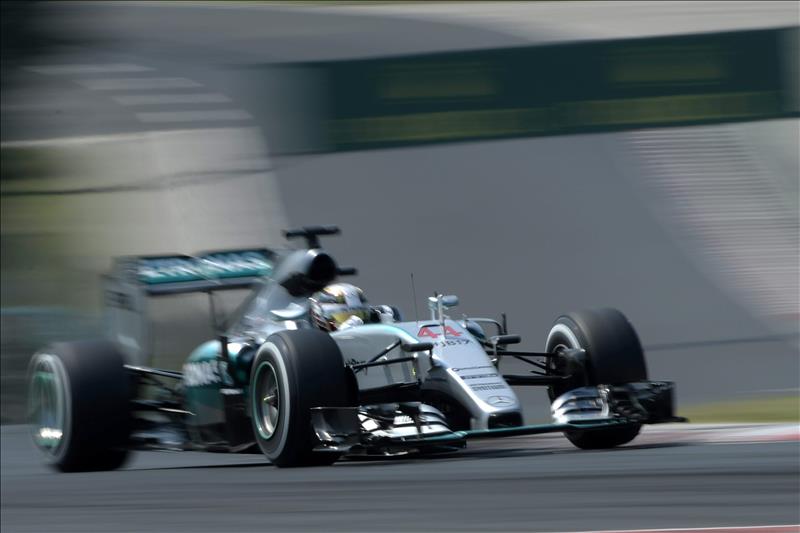 Hamilton logró en Hungría su quinta 'pole' consecutiva