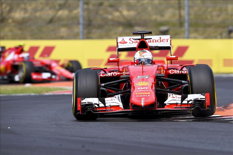 Vettel ganó en Hungría, Alonso fue quinto y Hamilton sigue líder