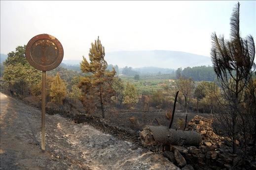 >>La Guardia Civil pide ayuda ciudadana para establecer las causas del incendio de la Sierra de Gata