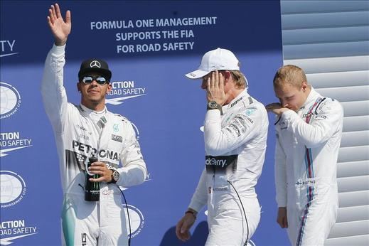 Hamilton y Alonso, primero y último en Spa