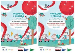 El Corte Inglés y la Fundación Crecer Jugando lanzan 'Comparte y Recicla', para dar una nueva vida a los juguetes