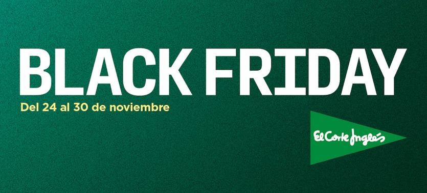 El Corte Inglés inicia su campaña de Black Friday con descuentos de hasta el 40%