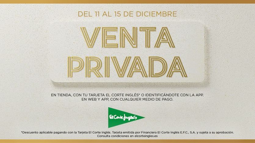 El Corte Inglés estrena Ventas Privadas con descuentos en más de mil marcas de moda, deportes, hogar y cultura