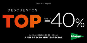 El Corte Inglés estrena 'Descuentos TOP' con hasta un -40% en las mejores marcas