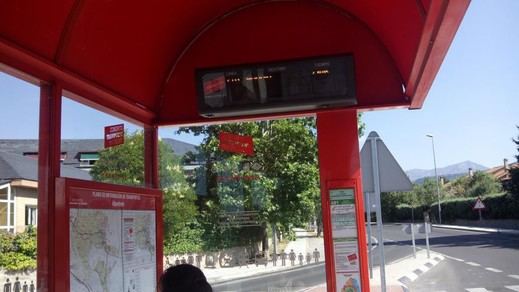 Marquesina de autobuses