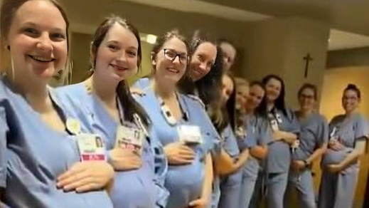 Enfermeras embarazadas en Wisconsin (EEUU)