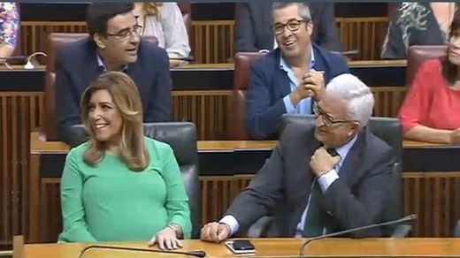 A la cuarta... va la vencida: Susana Díaz, investida presidenta de Andalucía con el apoyo de Ciudadanos