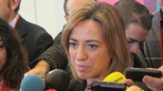 Chacón lamenta la división de Cataluña y rechaza una "tercera vía" con UDC