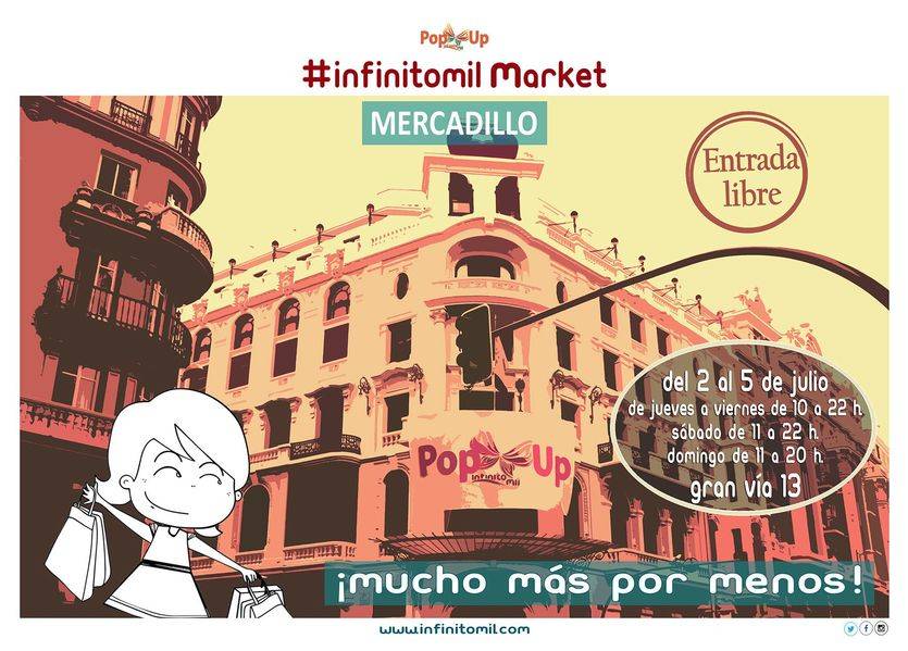 La exclusividad a buen precio llega a Madrid con #infinitomil Market