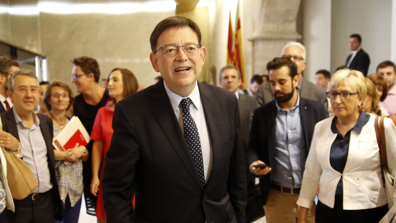 Puig propone un pacto por la viabilidad financiera de la Generalitat valenciana
