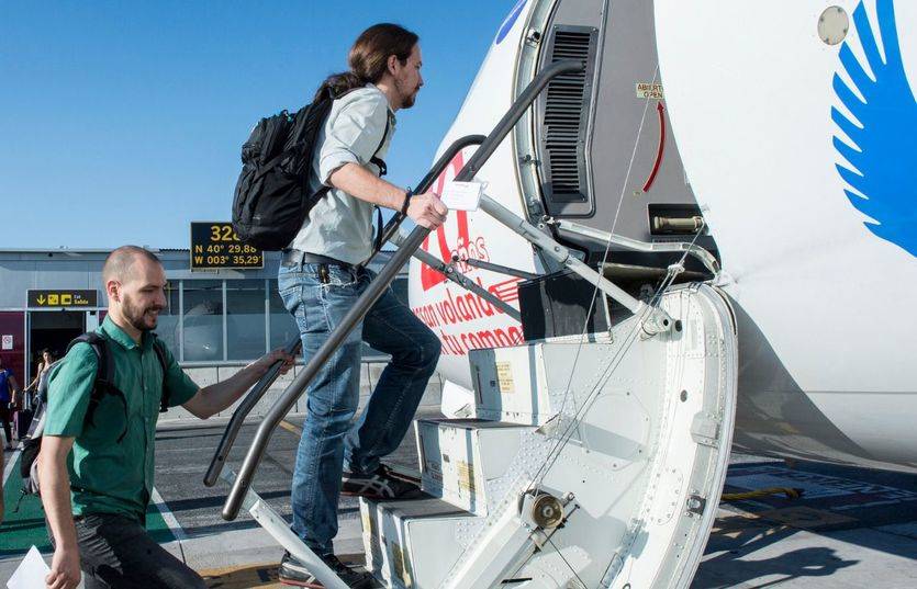 Iglesias viajando a Cádiz