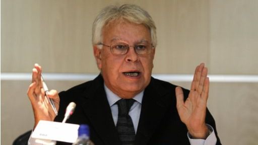 Venezuela dice que Felipe González "puede volver cuando quiera" pero sin ejercer como abogado