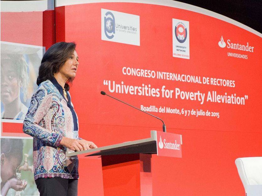 Banco Santander apoya a las universidades en la lucha contra la pobreza