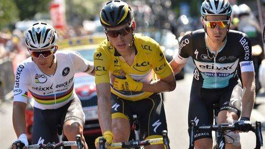 Froome descarta el maillot amarillo tras la retirada del líder, Tony Martin