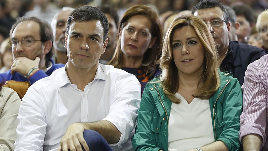 Susana Díaz cierra filas en torno a Pedro Sánchez: "Vamos a las próximas elecciones con un gran candidato"