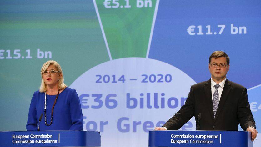 Bruselas propone un crédito puente inmediato de 7.000 millones a Grecia para tres meses