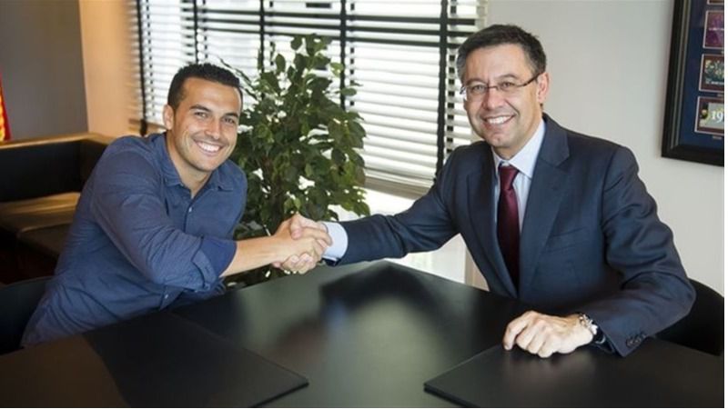 Bartomeu asegura a continuidad de Pedro 'porque Luis Enrique le quiere'