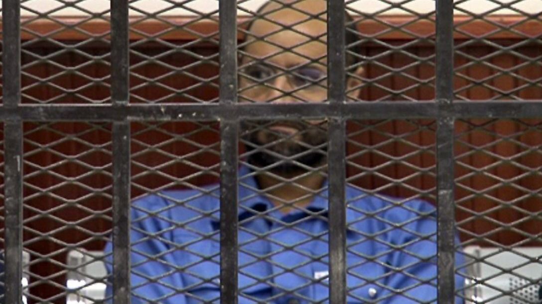 Un tribunal libio condena a muerte al hijo mayor de Gadafi