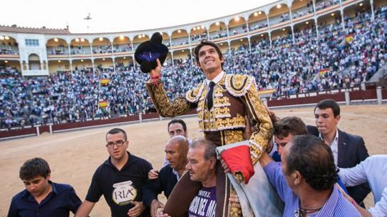 El torero francés, a hombros en Las Ventas en la pasada Feria de San Isidro