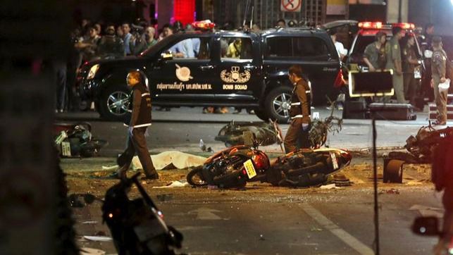 El terrorismo golpea Tailandia: una veintena de muertos tras explotar una bomba en Bangkok
