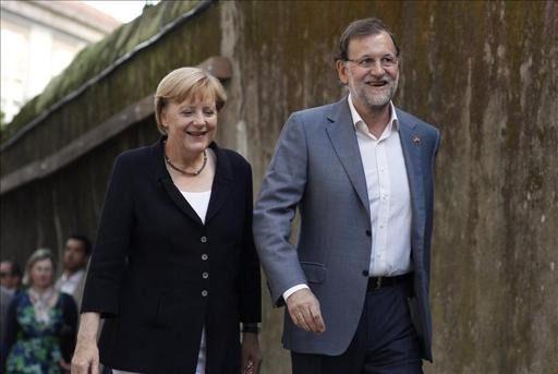 Rajoy visitará a Merkel en busca de una declaración unilateral contra la independencia de Cataluña