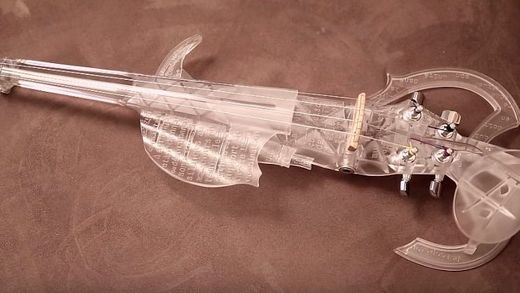 La música del futuro: crean el primer violín funcional hecho por una impresora 3D