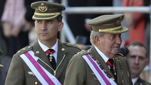 El Rey Juan Carlos I elogia a Felipe VI: "Ha sabido ganarse el respeto de la sociedad"