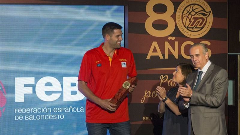 Felipe Reyes se 'moja' de cara al Eurobasket: 'Hay que traerse una medalla'