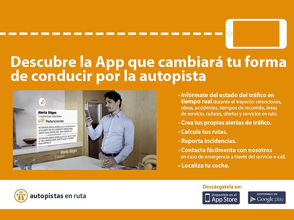 Impulsa crea la campaña de la nueva app de Abertis Autopistas