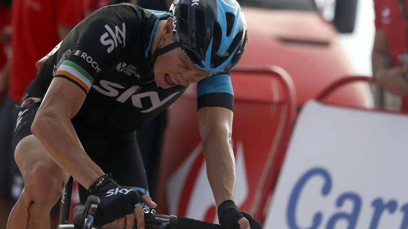 Roche gana en Riaza y Dumoulin sigue líder de la Vuelta