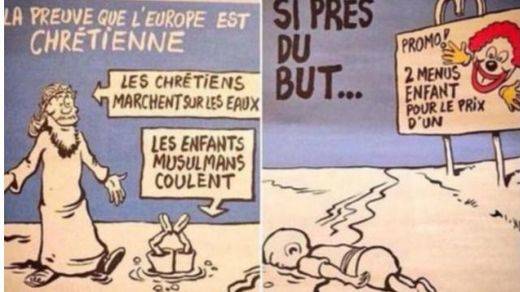 'Charlie Hebdo' vuelve a generar polémica por una de sus caricaturas