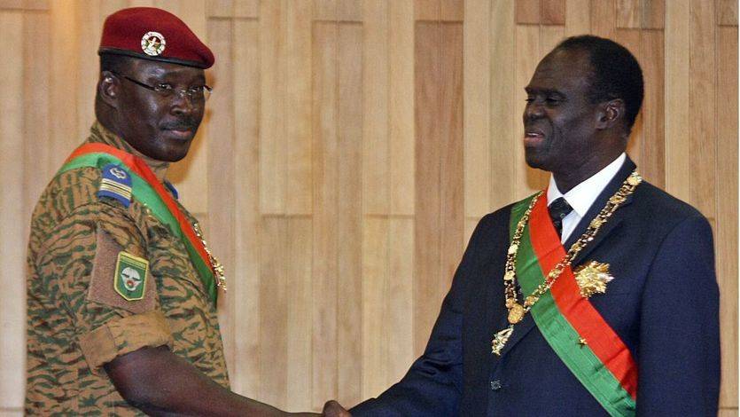 Los golpistas liberan al presidente de Burkina Faso