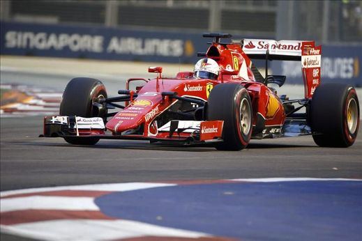 Vettel sorprende y saldrá desde la 'pole' en Singapur