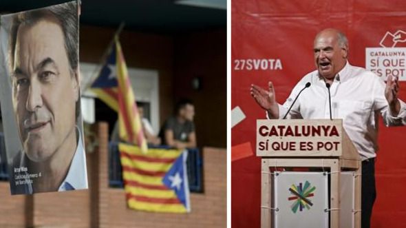La 'teoría de la conspiración independentista': el bloque de Podemos apoyaría la lista de Mas