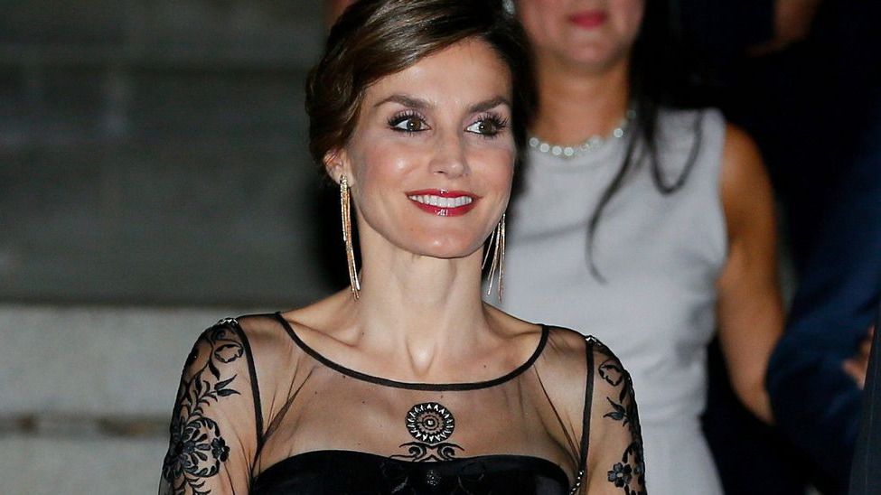 Las pestañas de Letizia