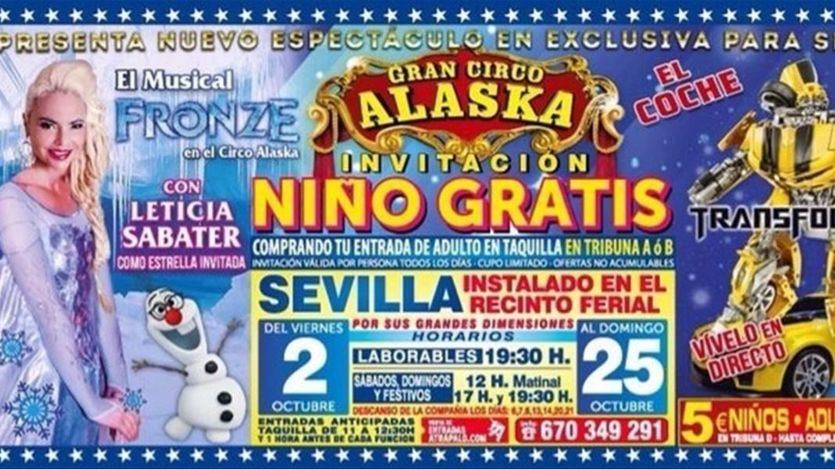 Leticia Sabater será Elsa en el musical Fronze, basado en la película 'Frozen'