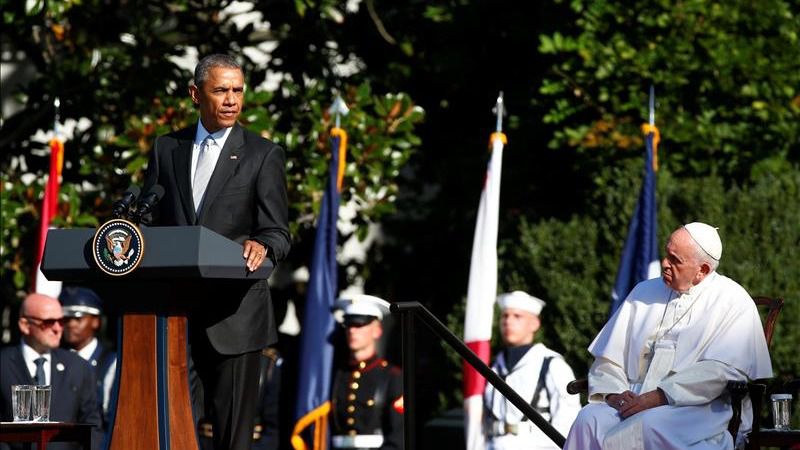 Sintonía total entre el Papa y Obama: el presidente de EEUU agradece el 'inestimable apoyo' al 'nuevo comienzo' con Cuba