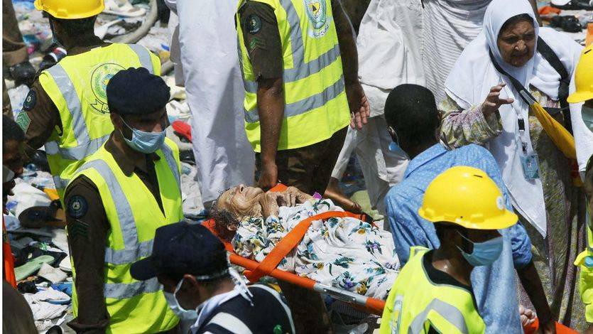 Una avalancha humana se salda con 717 fallecidos en La Meca