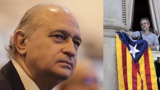 Comparaciones ardientes: Fernández Díaz equipara la guerra de banderas de Barcelona con ETA