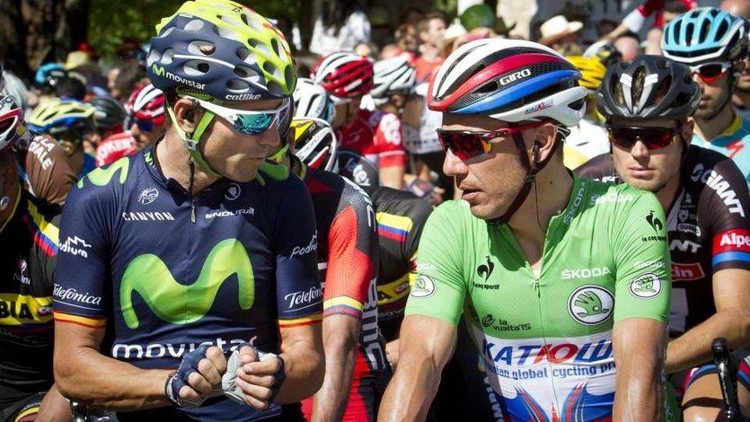 Ni Valverde ni Purito: Sagan se enfunda el maillot arcoiris