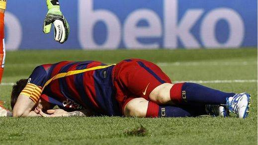 Se confirma el peor escenario: dos meses de baja para Messi tras su lesión